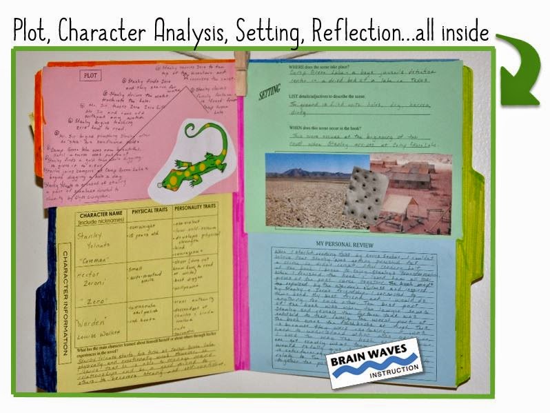 Character book report project